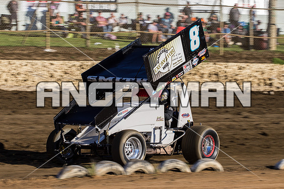 sprintcar 8 t8 Curt Smith - 22 - Latrobe - 27th Feb 2016-2