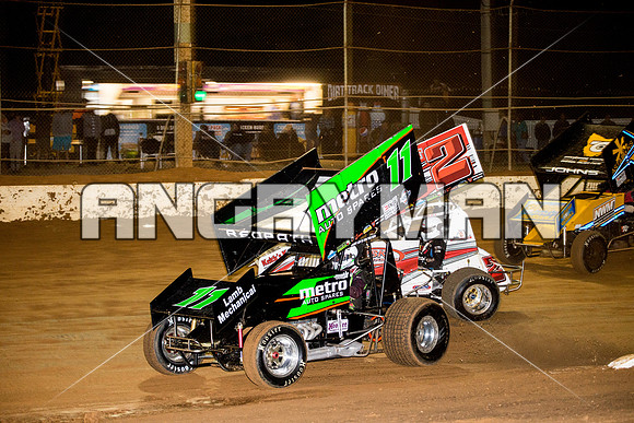 sprintcar 11 t11 Jason Redpath - 21 - Carrick - 20th Feb 2016-4