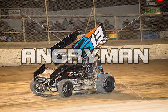 sprintcar 13 T13 Chris Gallagher - 15 - Latrobe - 16th Jan 2016-7