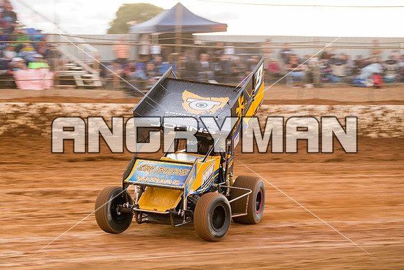 sprintcar 9 t9 chris johns - 21 - Carrick - 20th Feb 2016-8