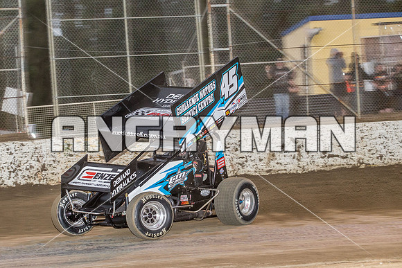 sprintcar 45 t45 Kurt Luttrell - 4 - Hobart - 30th Oct 2015-5