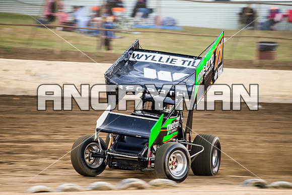 sprintcar 11 t11 Jason Redpath - 14 - Latrobe - 15th Jan 2016-4