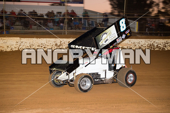 sprintcar 8 t8 Curt Smith - 21 - Carrick - 20th Feb 2016-6