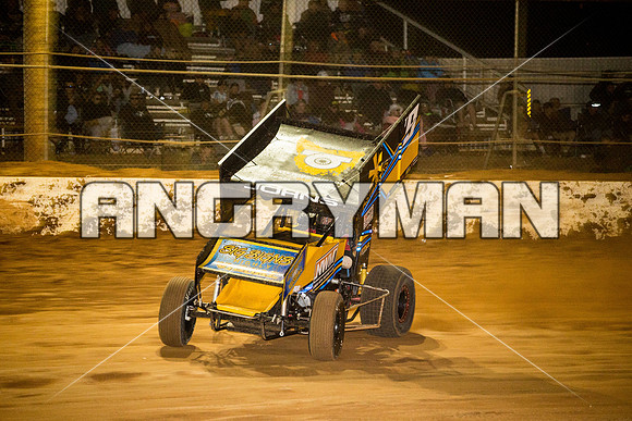 sprintcar 9 t9 chris johns - 21 - Carrick - 20th Feb 2016-13