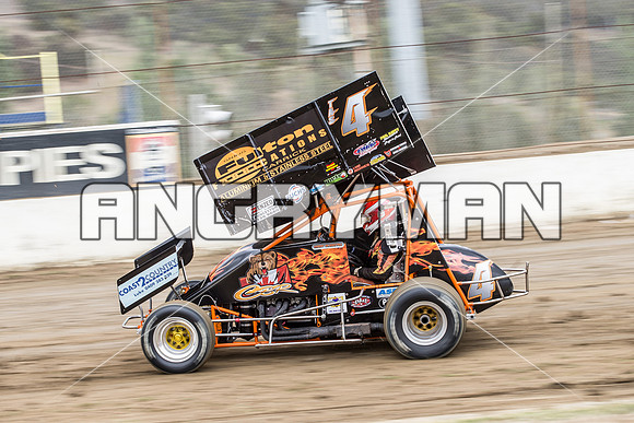 sprintcar 4 t4 Gerry Hoekstra - 4 - Hobart - 30th Oct 2015