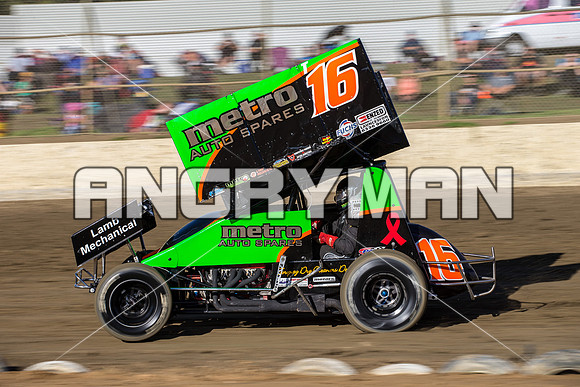sprintcar 16 t16 Adam Alexander - 22 - Latrobe - 27th Feb 2016-4