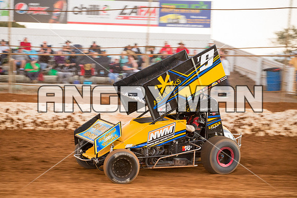 sprintcar 9 t9 chris johns - 21 - Carrick - 20th Feb 2016-10