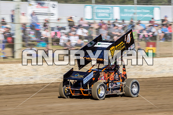 sprintcar 4 t4 Gerry Hoekstra - 9 - Latrobe - 27th Dec 2015