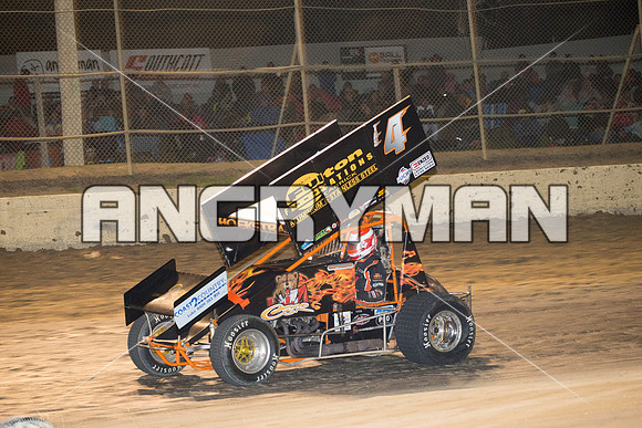 sprintcar 4 t4 Gerry Hoekstra - 9 - Latrobe - 27th Dec 2015-19