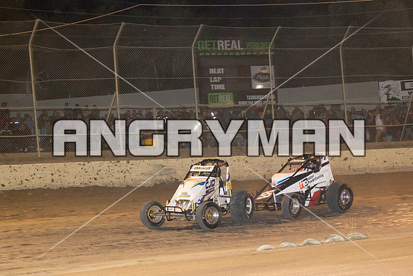wingless 87 t87 Brad Walkley - 9 - Latrobe - 27th Dec 2015-11