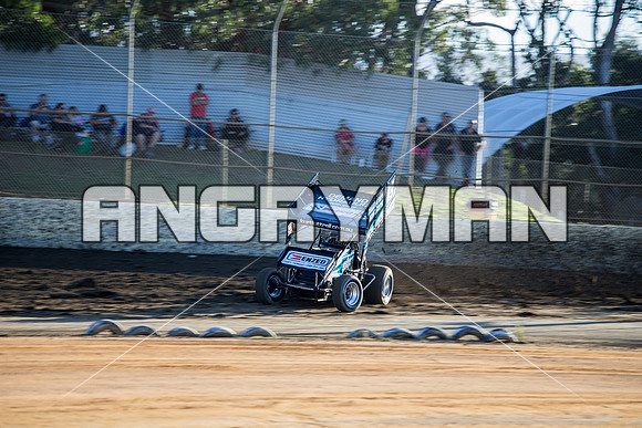 sprintcar 45 t45 Kurt Luttrell - 22 - Latrobe - 27th Feb 2016-5