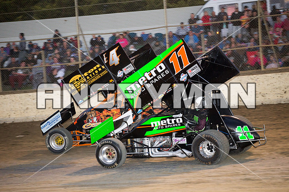 sprintcar 11 t11 Jason Redpath - 9 - Latrobe - 27th Dec 2015-4