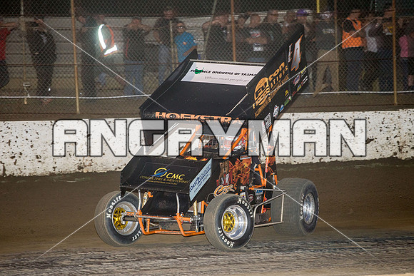 sprintcar 4 t4 Gerry Hoekstra - 4 - Hobart - 30th Oct 2015-11