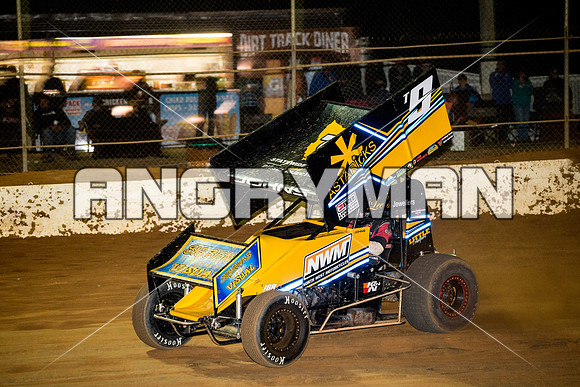 sprintcar 9 t9 chris johns - 21 - Carrick - 20th Feb 2016-16