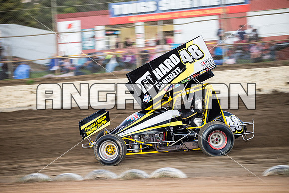 sprintcar 48 t48 Nick Penno - 22 - Latrobe - 27th Feb 2016-11