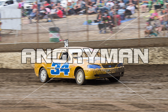 street stock 34 t34 - 17 - Latrobe - 23rd Jan 2016 - Grand National-5