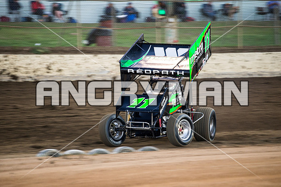 sprintcar 11 t11 Jason Redpath - 22 - Latrobe - 27th Feb 2016-9