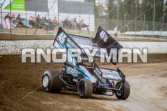 sprintcar 45 t45 Kurt Luttrell - 4 - Hobart - 30th Oct 2015-2