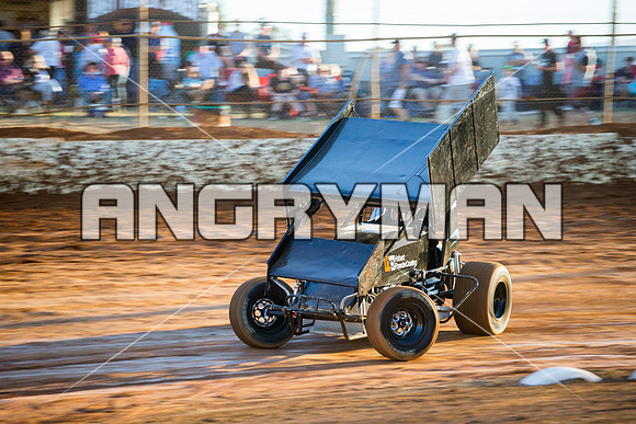 sprintcar 13 T13 Chris Gallagher - 21 - Carrick - 20th Feb 2016