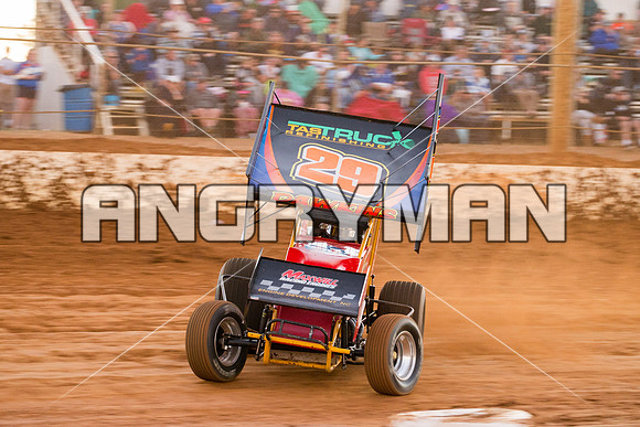 sprintcar 29 t29 Robin Dawkins - 21 - Carrick - 20th Feb 2016-6