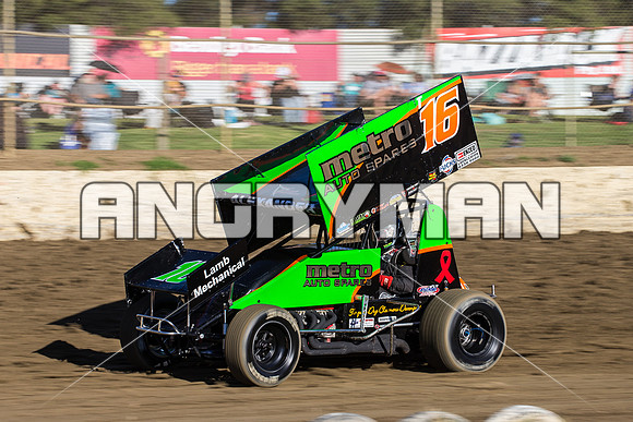 sprintcar 16 t16 Adam Alexander - 22 - Latrobe - 27th Feb 2016-5