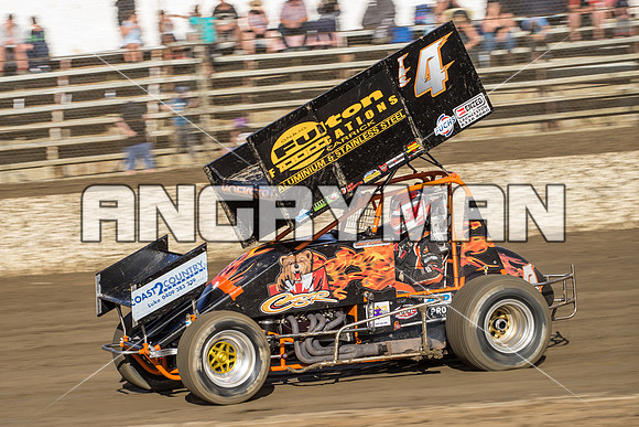 sprintcar 4 t4 Gerry Hoekstra - 20 - Hobart - 13th Feb 2016-3