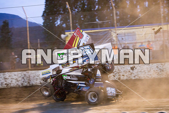 sprintcar 25 t25 anthony frost - 4 - Hobart - 30th Oct 2015-8