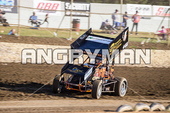 sprintcar 4 t4 Gerry Hoekstra - 14 - Latrobe - 15th Jan 2016-5