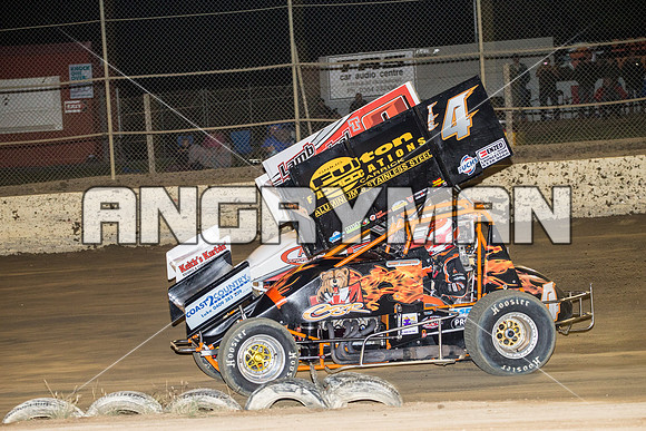 sprintcar 4 t4 Gerry Hoekstra - 14 - Latrobe - 15th Jan 2016-12