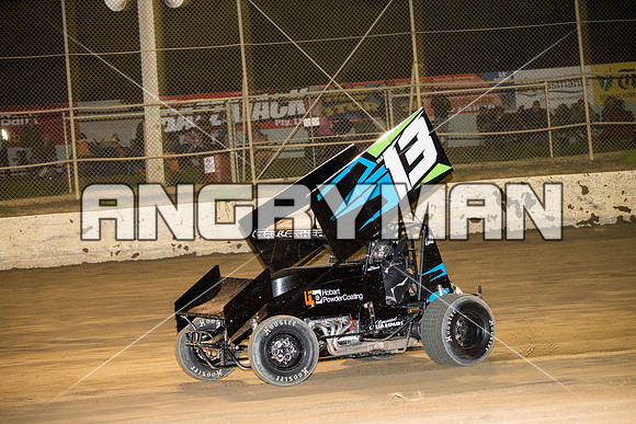 sprintcar 13 T13 Chris Gallagher - 22 - Latrobe - 27th Feb 2016-9