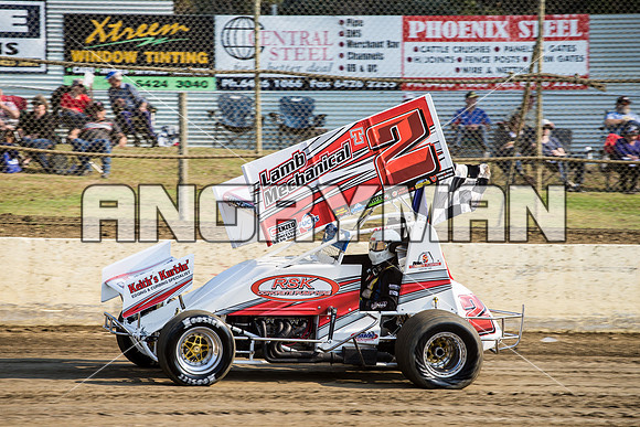 sprintcar 2 t2 Scott Bissett - 15 - Latrobe - 16th Jan 2016