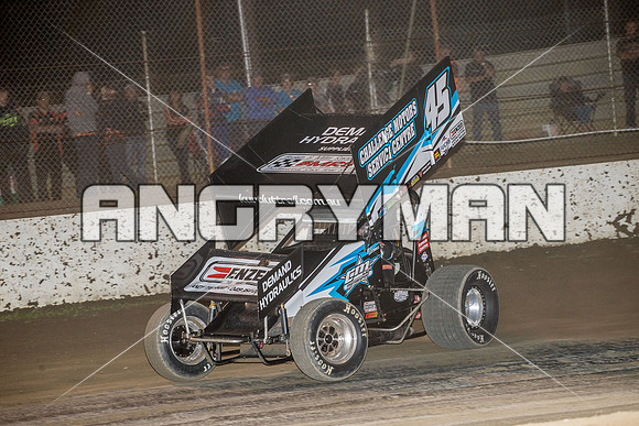 sprintcar 45 t45 Kurt Luttrell - 4 - Hobart - 30th Oct 2015-8