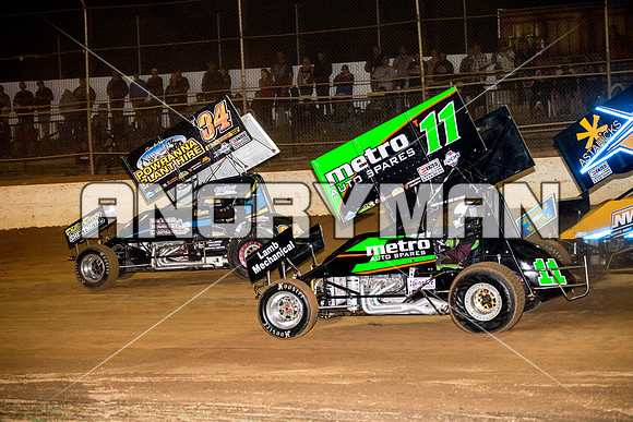 sprintcar 11 t11 Jason Redpath - 21 - Carrick - 20th Feb 2016-3