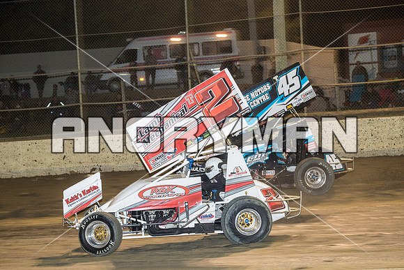 sprintcar 2 t2 Scott Bissett - 15 - Latrobe - 16th Jan 2016-14