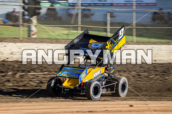 sprintcar 9 t9 chris johns - 22 - Latrobe - 27th Feb 2016
