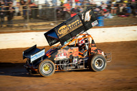sprintcar 4 t4 Gerry Hoekstra - 21 - Carrick - 20th Feb 2016-5