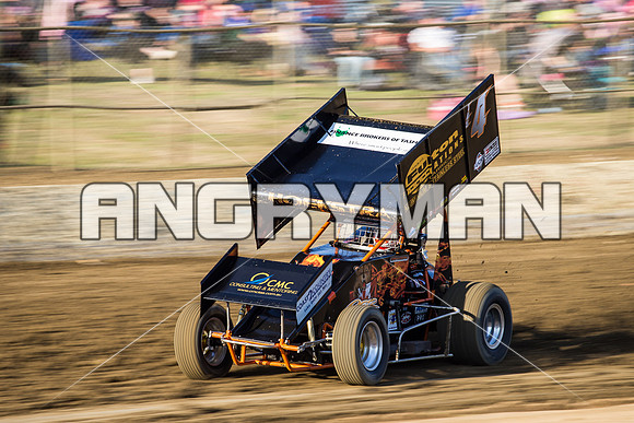 sprintcar 4 t4 Gerry Hoekstra - 14 - Latrobe - 15th Jan 2016-9