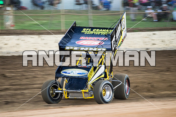 sprintcar 48 t48 Nick Penno - 22 - Latrobe - 27th Feb 2016-8