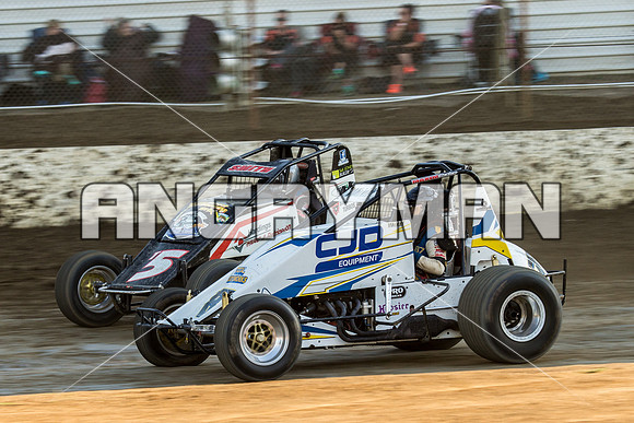 wingless 87 t87 Brad Walkley - 16 - Latrobe - 23rd Jan 2016 - Grand National-6