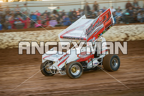 sprintcar 2 t2 Scott Bissett - 21 - Carrick - 20th Feb 2016-6