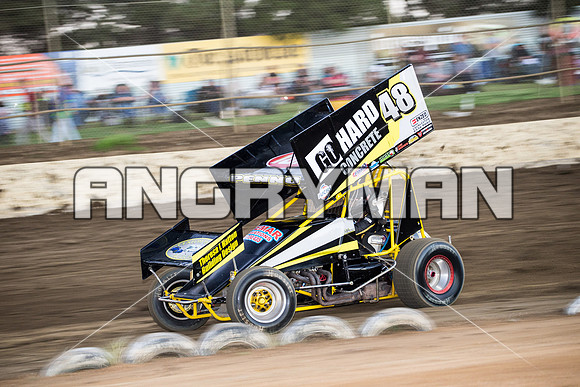 sprintcar 48 t48 Nick Penno - 22 - Latrobe - 27th Feb 2016-10