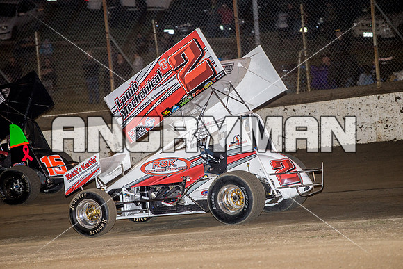 sprintcar 2 t2 Scott Bissett - 4 - Hobart - 30th Oct 2015-11