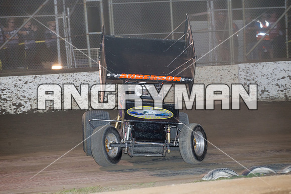 sprintcar 17 T17 Nick Anderson - 4 - Hobart - 30th Oct 2015-6