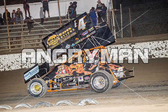 sprintcar 4 t4 Gerry Hoekstra - 4 - Hobart - 30th Oct 2015-12