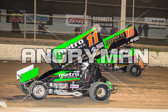 sprintcar 11 t11 Jason Redpath - 14 - Latrobe - 15th Jan 2016-11