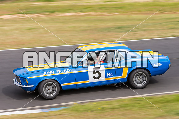 Historic Touring Car 5 John Talbot Ford Mustang - Super Series Rnd 6 - 16th Nov 2014-2