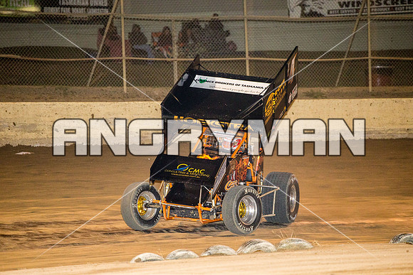 sprintcar 4 t4 Gerry Hoekstra - 14 - Latrobe - 15th Jan 2016-18