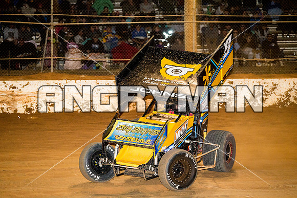 sprintcar 9 t9 chris johns - 21 - Carrick - 20th Feb 2016-18
