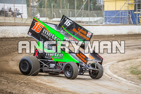 sprintcar 16 t16 Adam Alexander - 4 - Hobart - 30th Oct 2015-6