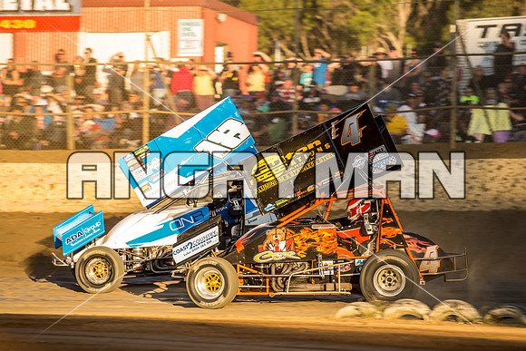 sprintcar 4 t4 Gerry Hoekstra - 9 - Latrobe - 27th Dec 2015-5